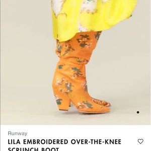 Tory Burch Lila Over the Knee Scrunch Boots